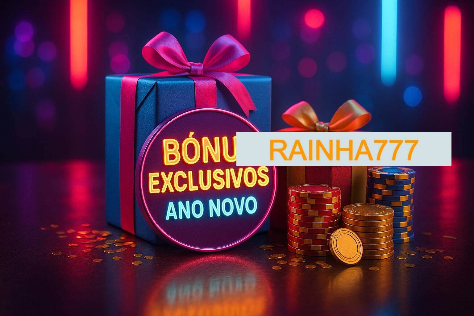 Promoções de Ano Novo no RAINHA777